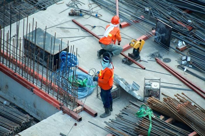 Intervention sur un chantier
